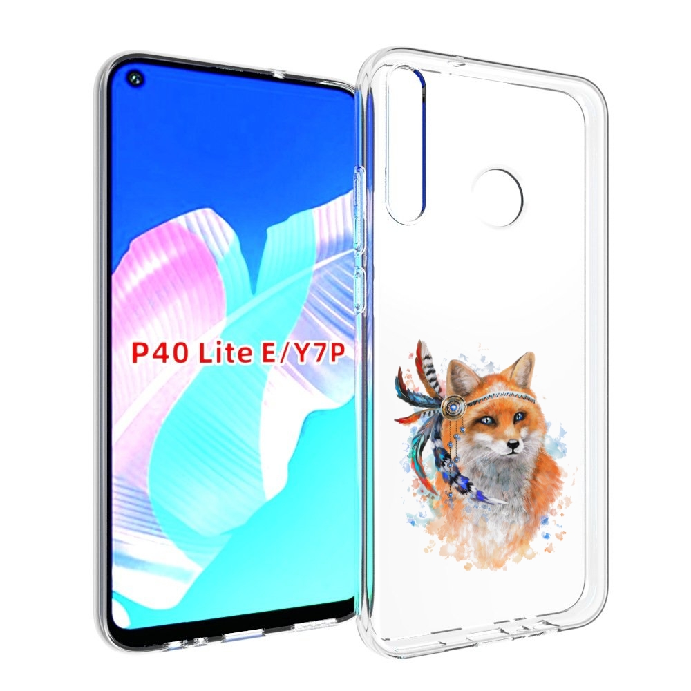 

Чехол бампер MyPads инду лиса для Huawei P40 Lite E., Прозрачный, Tocco