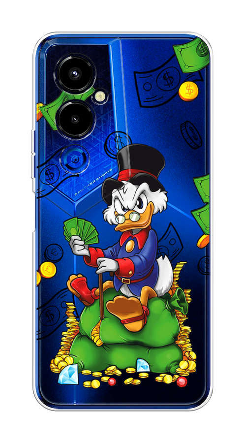 

Чехол на Tecno Pova 4 Pro "Scrooge Richness", Черный;синий;зеленый, 302650-1