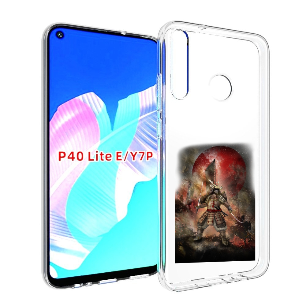 

Чехол бампер MyPads китайскийвоин для Huawei P40 Lite E., Прозрачный, Tocco
