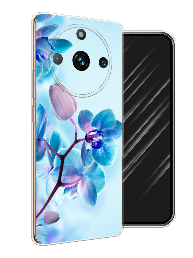 

Чехол Awog на Realme 11 "Голубая орхидея", Голубой;синий;фиолетовый, 2514150-8