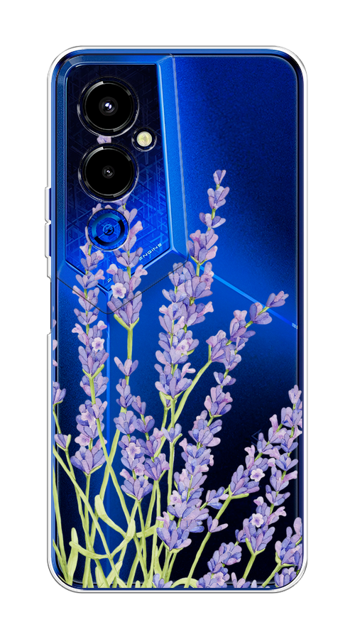 

Чехол на Tecno Pova 4 Pro "Лавандовые стебли", Фиолетовый;зеленый, 302650-1