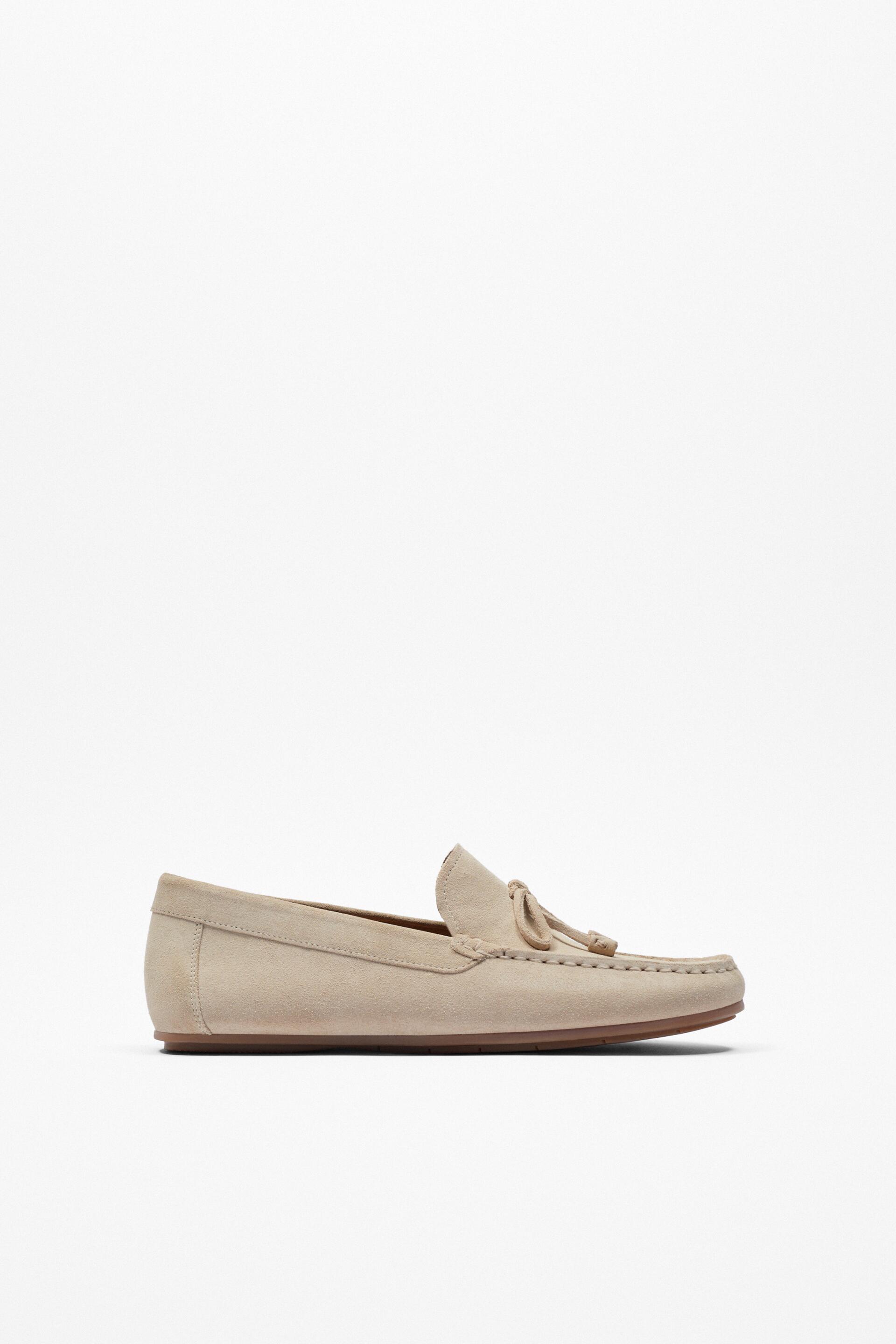 

Мокасины мужские ZARA 12660921 белые 46 RU (доставка из-за рубежа), 12660921