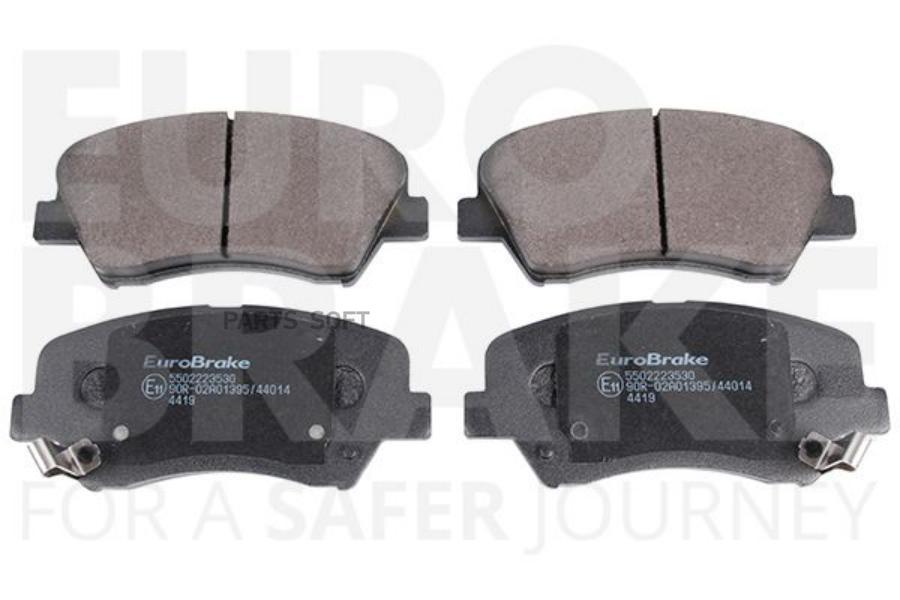 

Тормозные колодки EUROBRAKE передние 5502223530