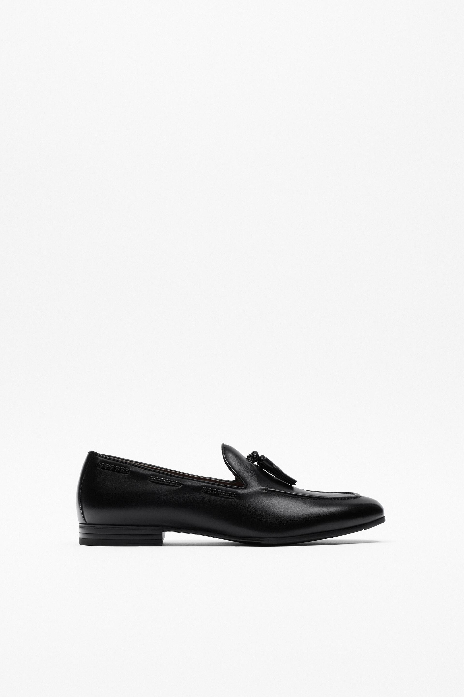 

Лоферы мужские ZARA 178636 черные 45 RU (доставка из-за рубежа), 178636