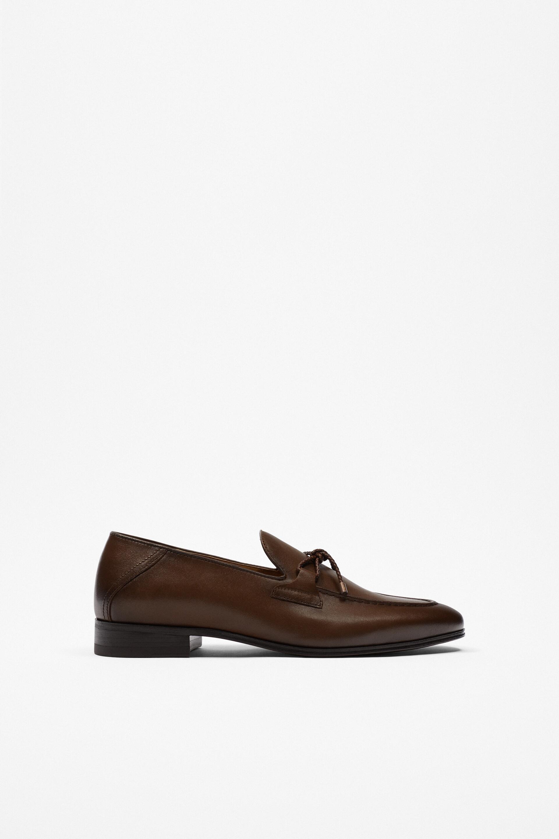 

Лоферы мужские ZARA 186431 коричневые 40 RU (доставка из-за рубежа), 186431