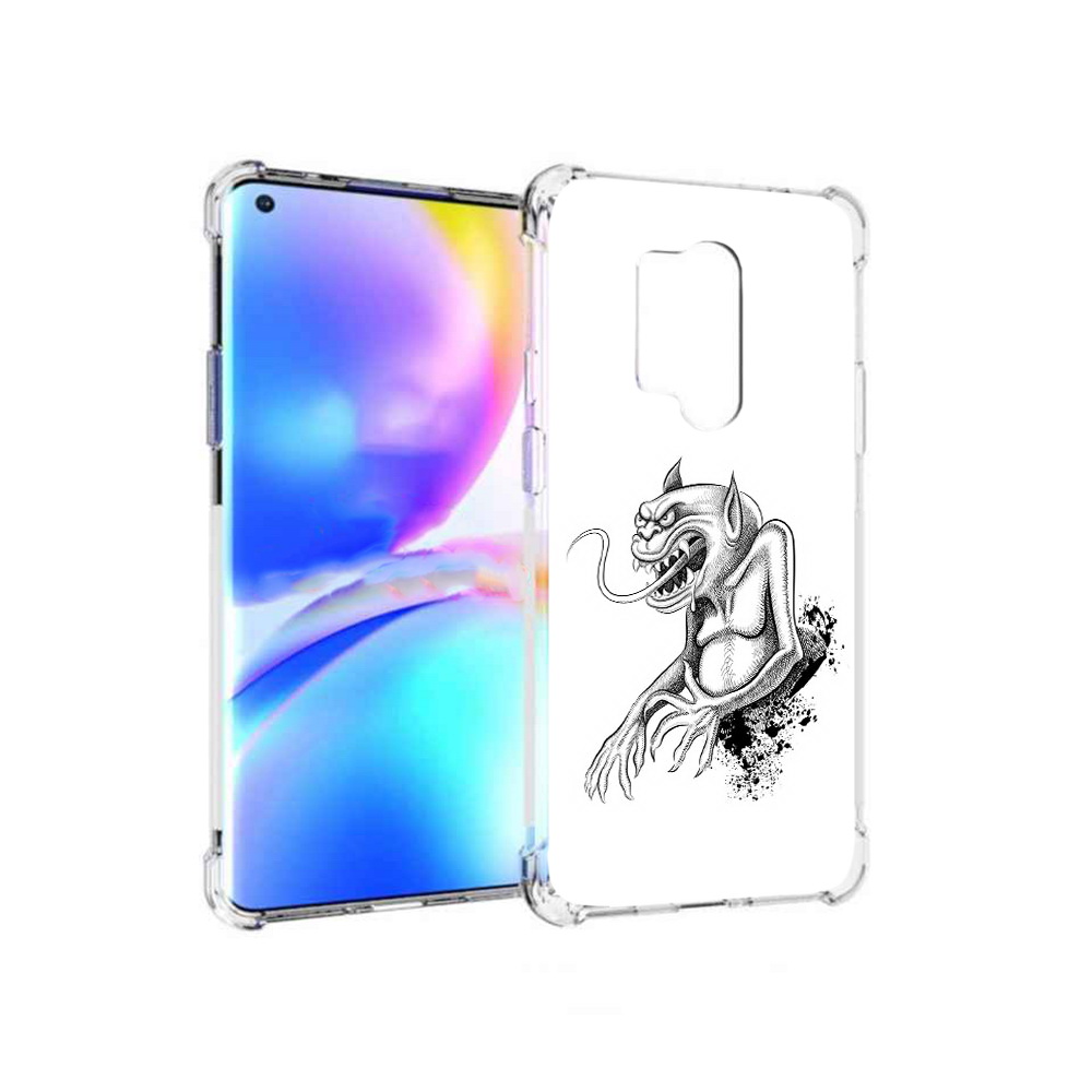 

Чехол MyPads Tocco для OnePlus 8 Pro чорт (PT148281.139.692), Прозрачный, Tocco