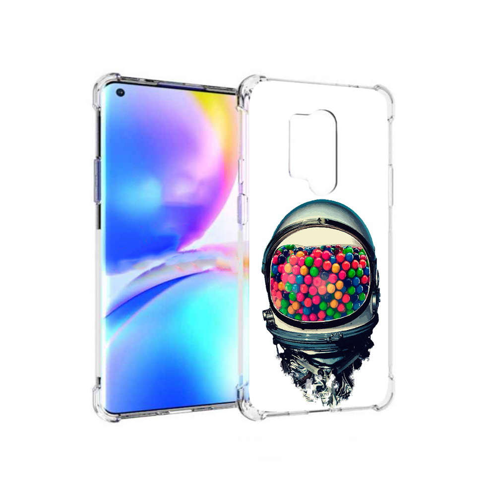 

Чехол MyPads Tocco для OnePlus 8 Pro шлем космонавта (PT148281.139.700), Прозрачный, Tocco