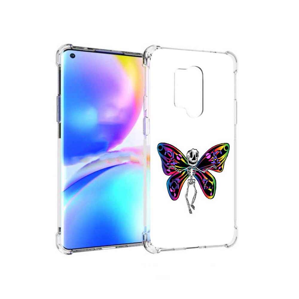 

Чехол MyPads Tocco для OnePlus 8 Pro эффект бабочки (PT148281.139.701), Прозрачный, Tocco