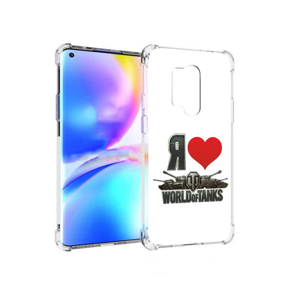 

Чехол MyPads Tocco для OnePlus 8 Pro я люблю ворлд оф танк (PT148281.139.702), Прозрачный, Tocco