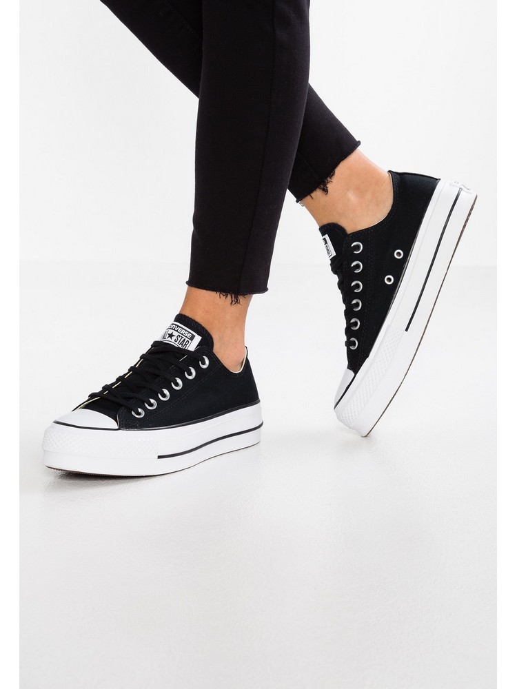 

Кеды женские Converse CO411A0NK черные 44.5 EU, Черный, CO411A0NK