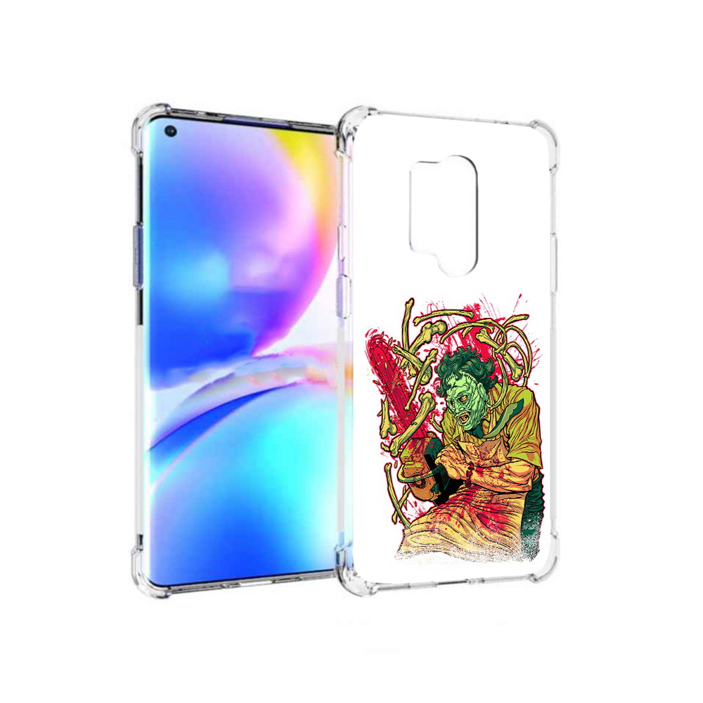 

Чехол MyPads Tocco для OnePlus 8 Pro яркий мясник (PT148281.139.711), Прозрачный, Tocco