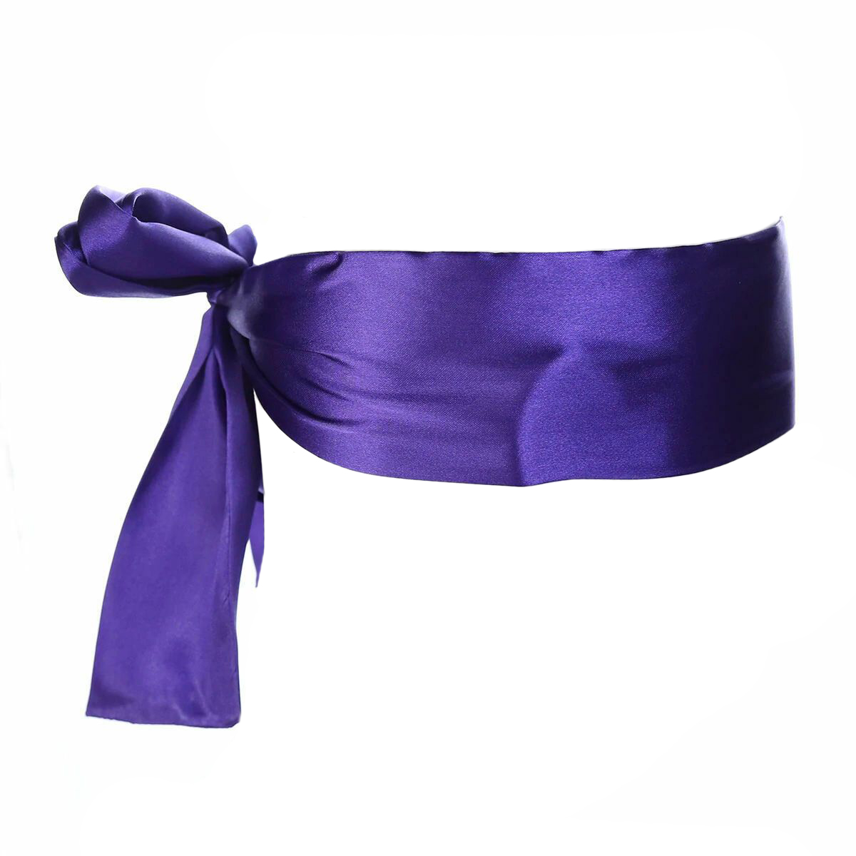 Маска-полоска KISSEXPO сатиновая фиолетовая