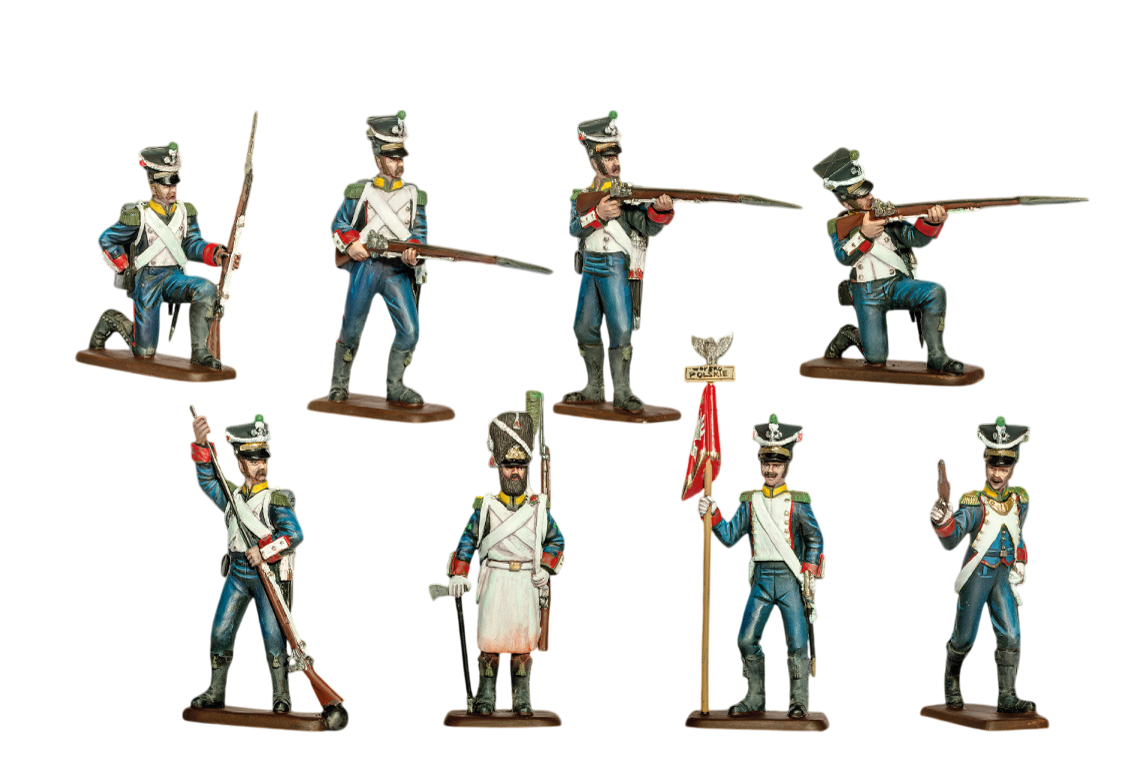 

32031MR Набор фигур Napoleonic Polish Infantry
