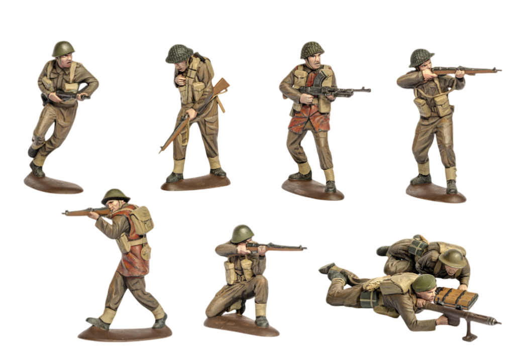 

32042MR Набор фигур British Commonwealth Troops WWII