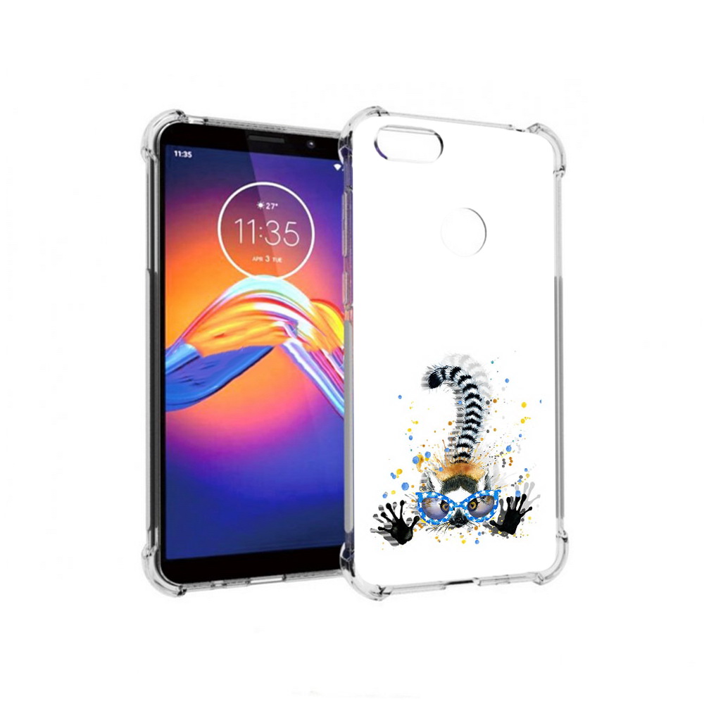 

Чехол MyPads Tocco для Motorola Moto E6 лямур (PT227058.343.454), Прозрачный, Tocco