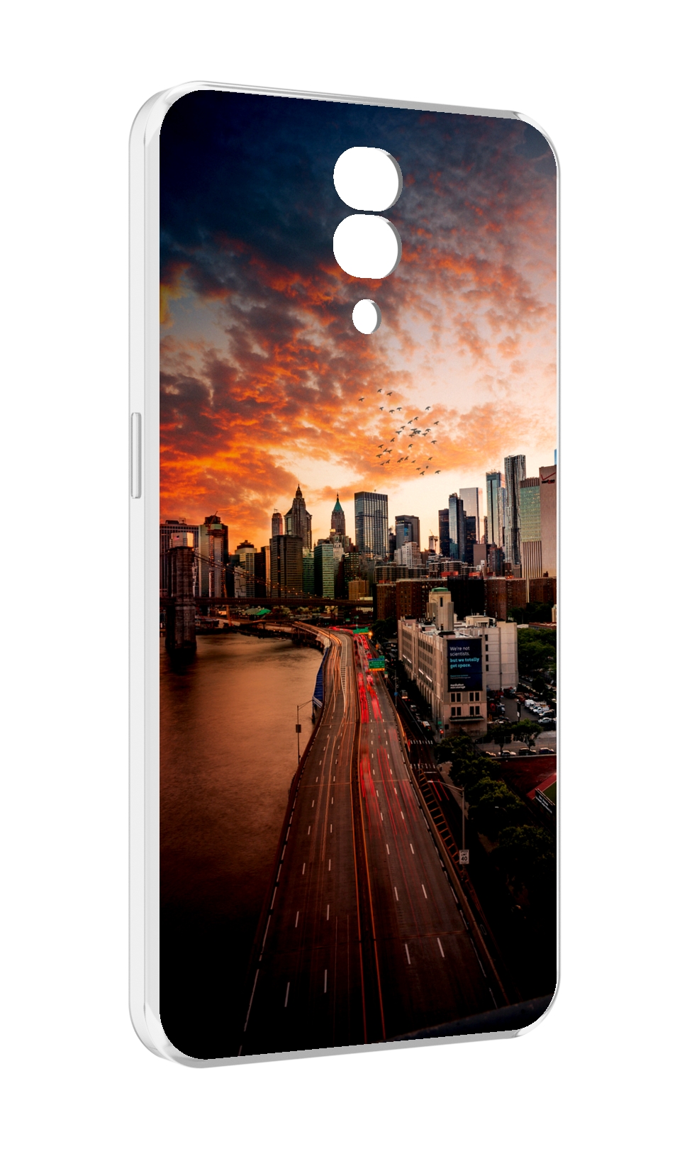 

Чехол MyPads американский город фото для Blackview BV7200, Прозрачный, Tocco