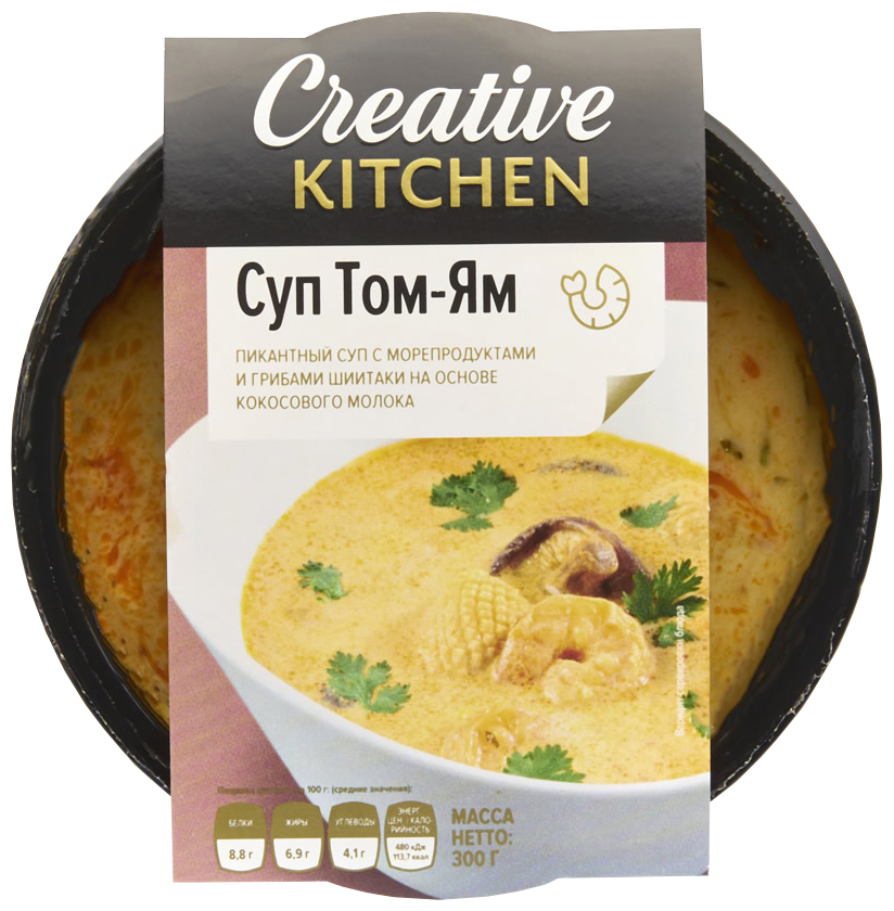 

Суп Creative Kitchen Том-Ям 300 г