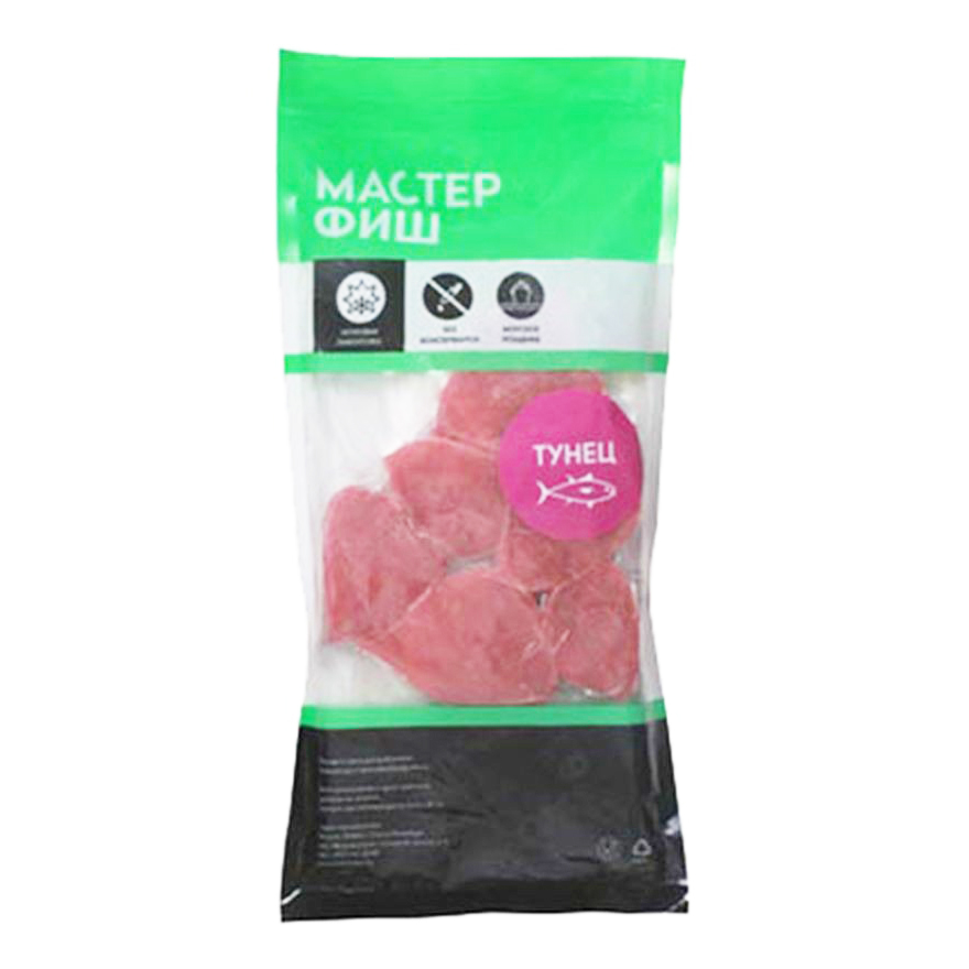 

Тунец Мастерфиш замороженный без кожи филе