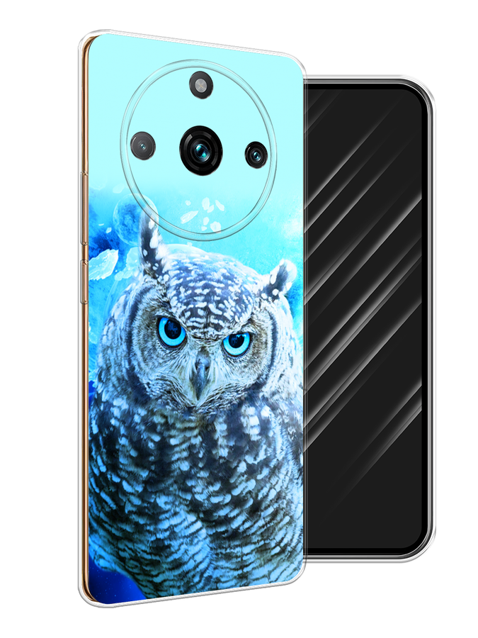 

Чехол Awog на Realme 11 "Сова арт 7", Синий;голубой, 2514150-1