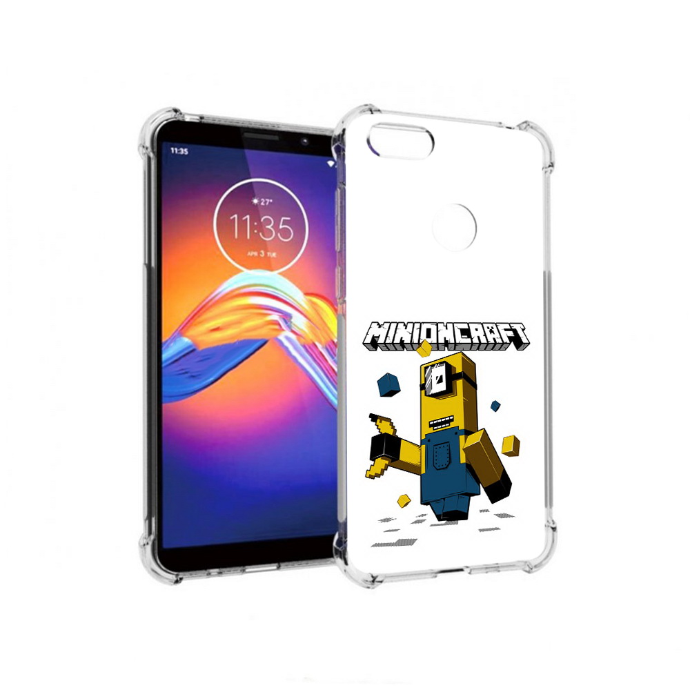 

Чехол MyPads Tocco для Motorola Moto E6 миньон (PT227058.343.478), Прозрачный, Tocco