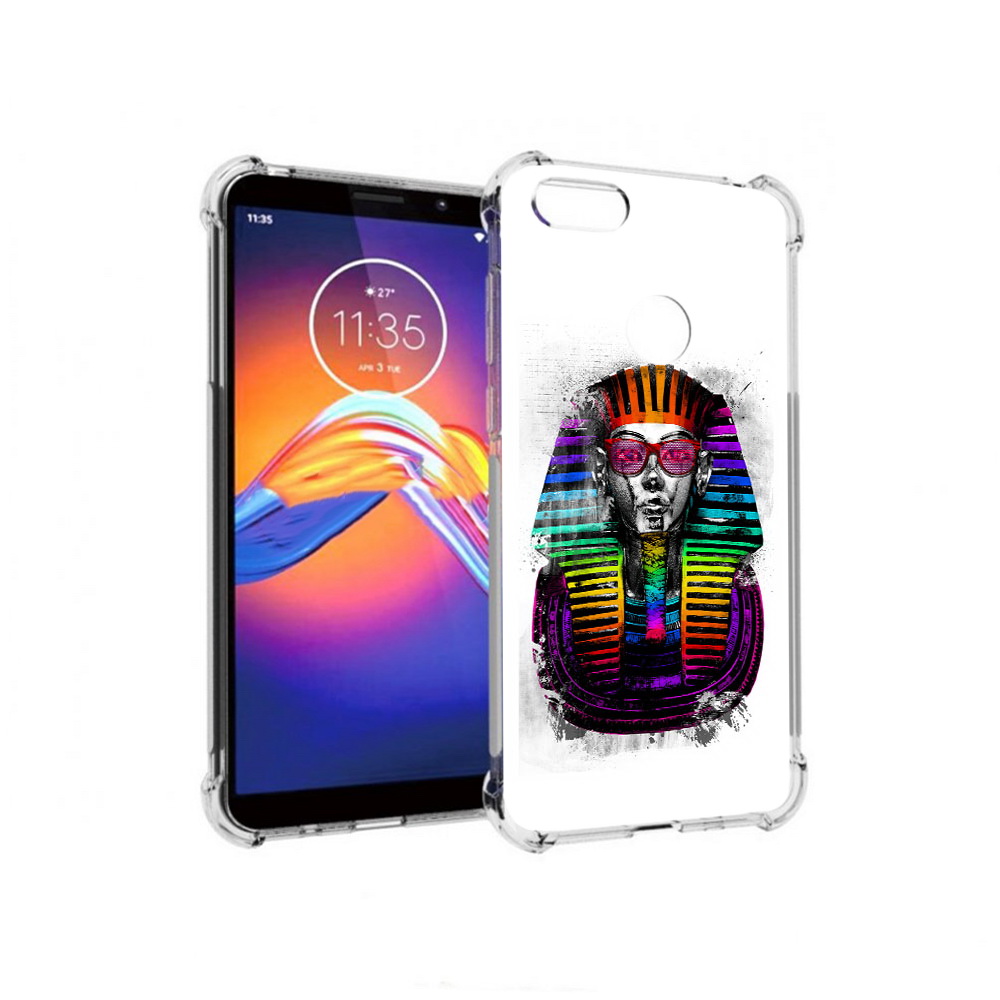 

Чехол MyPads Tocco для Motorola Moto E6 модная богиня (PT227058.343.479), Прозрачный, Tocco