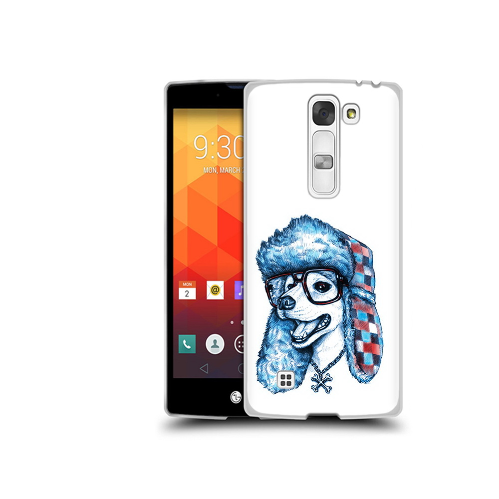 

Чехол MyPads Tocco для LG Magna зимний пес (PT13410.79.362), Прозрачный, Tocco