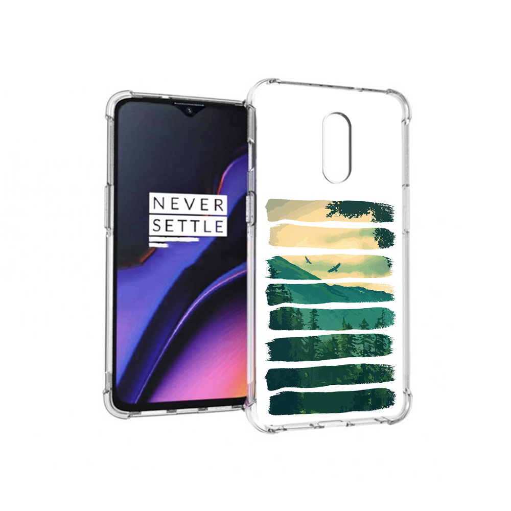 

Чехол MyPads Tocco для OnePlus 7 Лесная чаща (PT227043.140.107), Прозрачный, Tocco