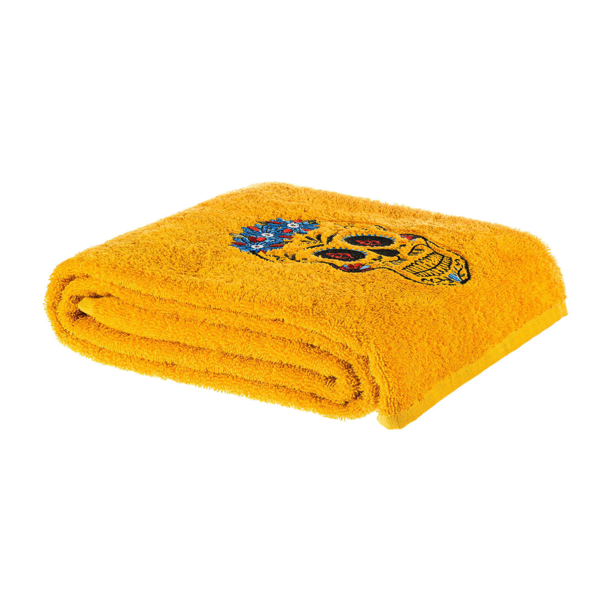 Полотенце Los Muertos для ванной 70х140 см., цвет желтый