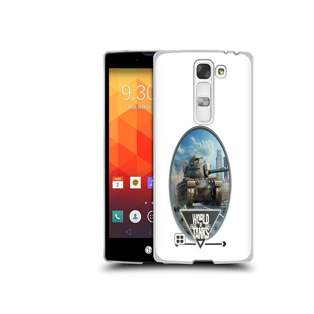 Чехол MyPads Tocco для LG Magna игра с танками (PT13410.79.375)