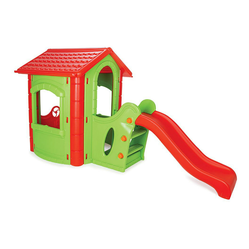 

Игровой домик Pilsan Happy house slide 220 x 112 x 131 см