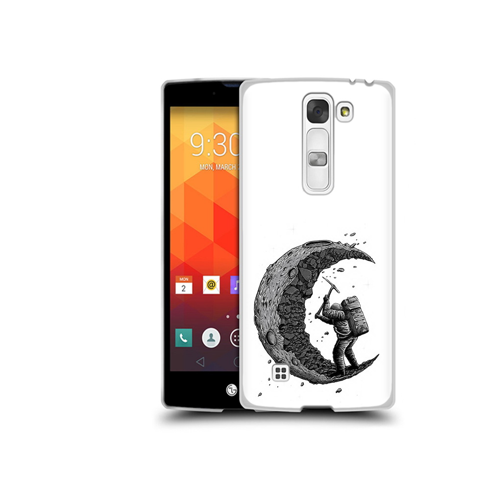 

Чехол MyPads Tocco для LG Magna камненная луна (PT13410.79.384), Прозрачный, Tocco