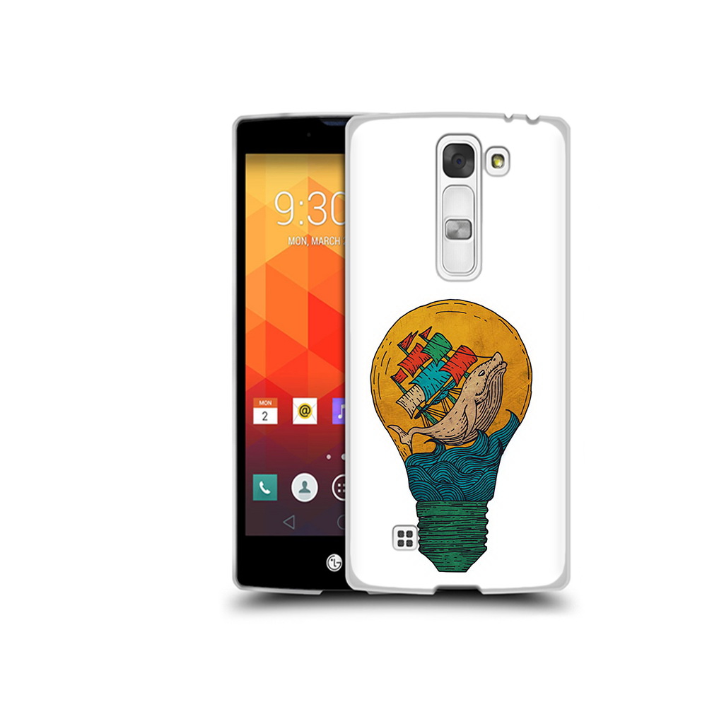 Чехол MyPads Tocco для LG Magna кит в лампочке с парусами (PT13410.79.387)
