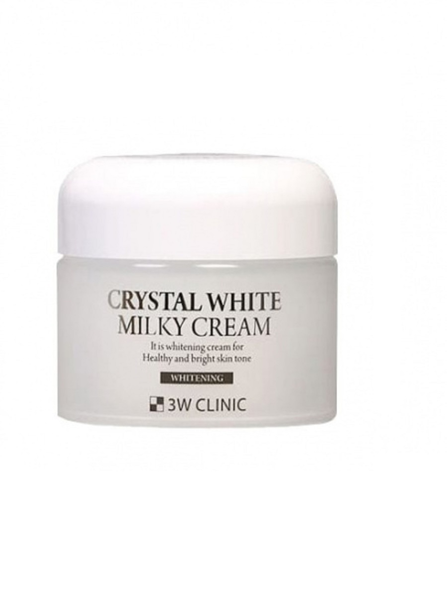 Купить Крем 3W Clinic Коллагеновый сияющий тонизирующий Crystal White Milky