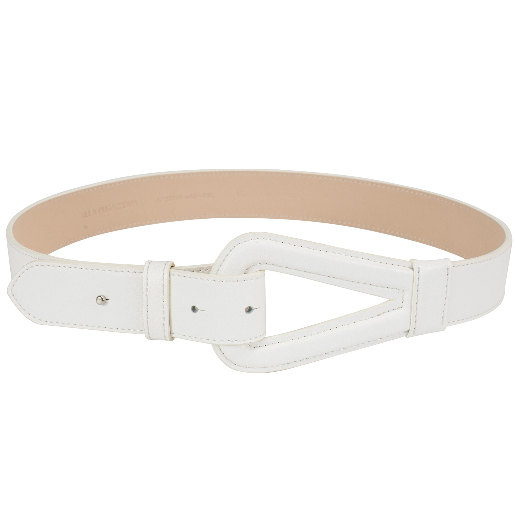 

Ремень женский ALLA PUGACHOVA AP32336 белый, 95 см, AP32336-white-21L