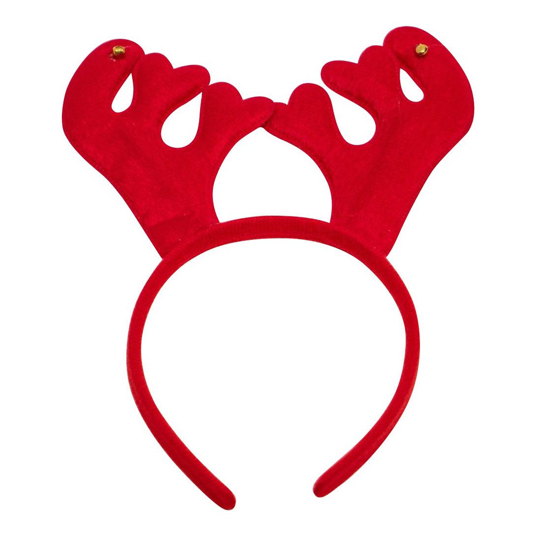 

Ободок карнавальный с оленьими рогами Due Esse Christmas в ассортименте