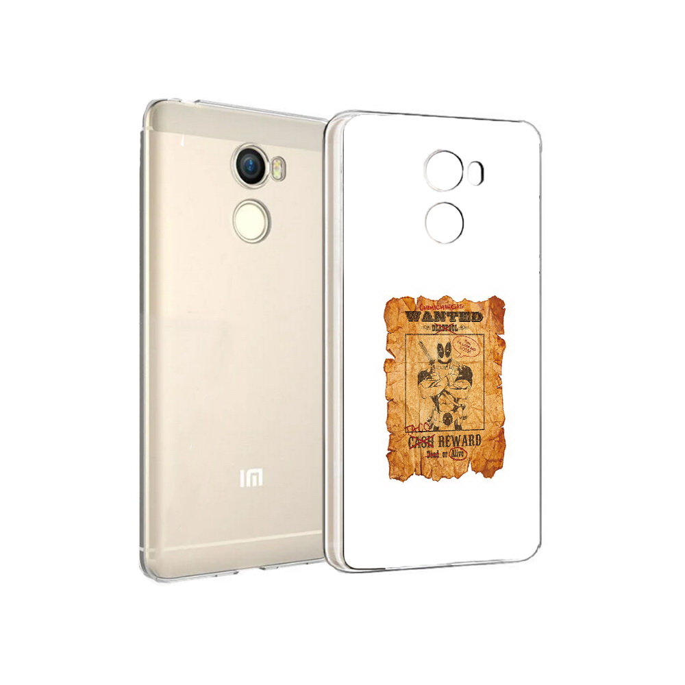 

Чехол MyPads Tocco для Xiaomi Redmi 4 дедпул (PT47306.287.317), Прозрачный, Tocco
