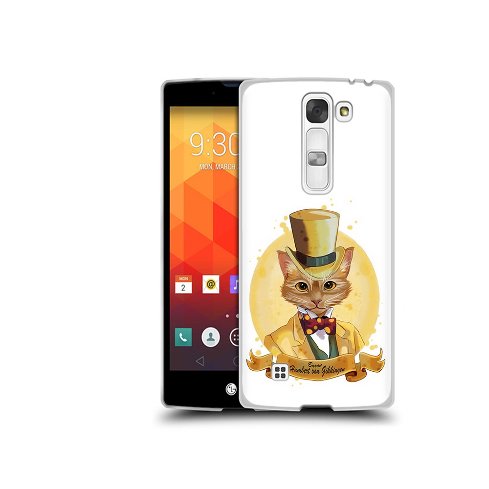 

Чехол MyPads Tocco для LG Magna кот юрист (PT13410.79.401), Прозрачный, Tocco