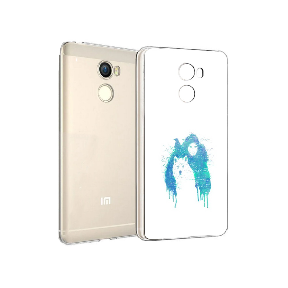 

Чехол MyPads Tocco для Xiaomi Redmi 4 джон сноу (PT47306.287.323), Прозрачный, Tocco