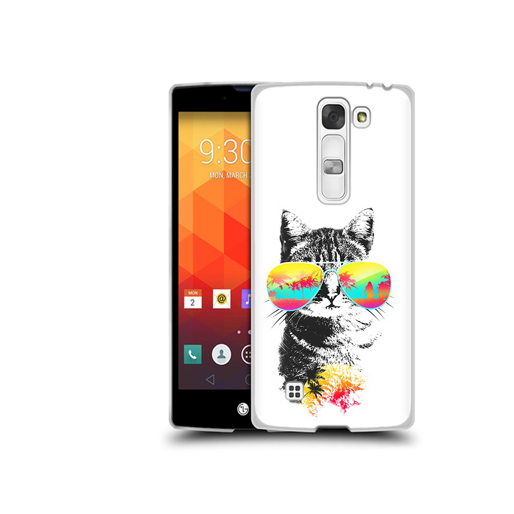Чехол MyPads Tocco для LG Magna крутой кот (PT13410.79.425)