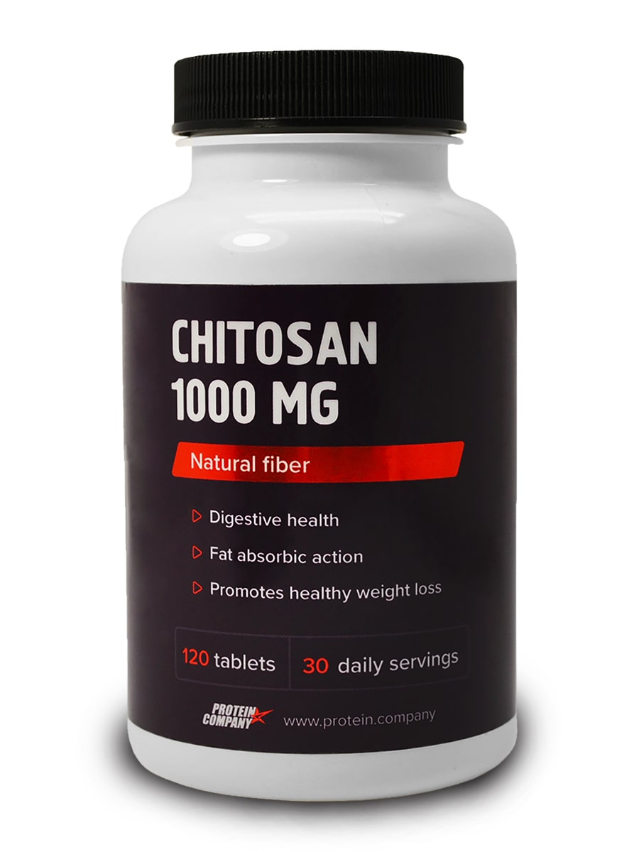 фото Chitosan 1000 mg / protein.company / хитозан / таблетки / 30 порций / 120 таблеток