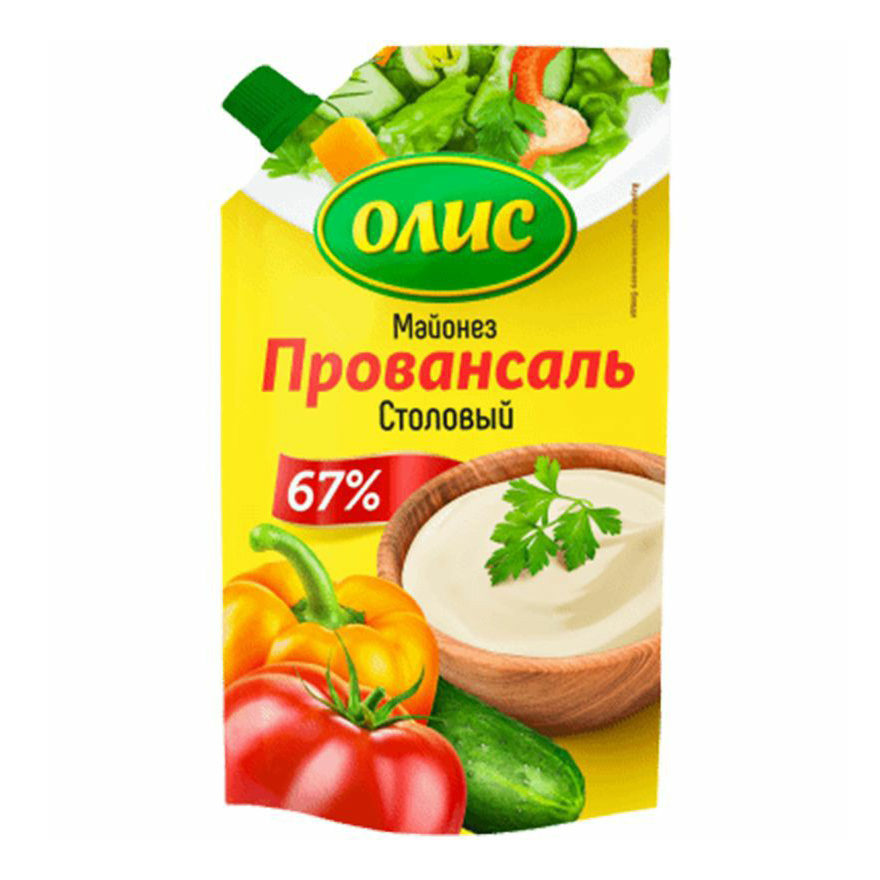 

Майонез Олис Провансаль столовый 67% 700 мл
