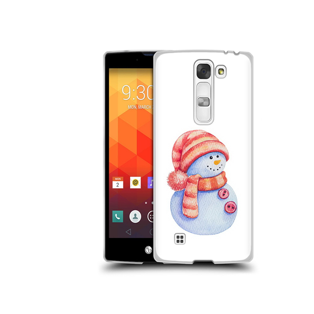 

Чехол MyPads Tocco для LG Magna Веселый снеговик (PT13410.79.44), Прозрачный, Tocco