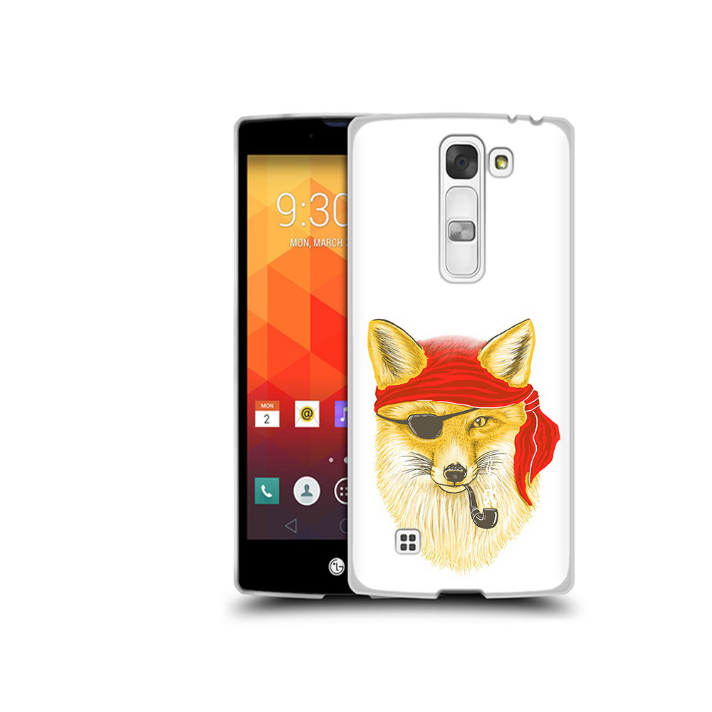 

Чехол MyPads Tocco для LG Magna лиса-пират (PT13410.79.440), Прозрачный, Tocco