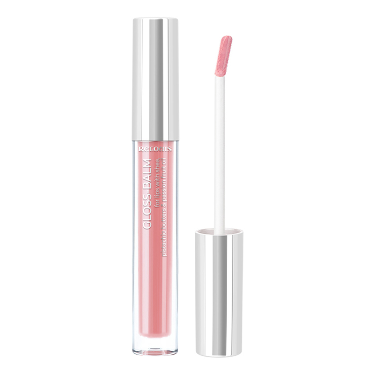 Блеск-бальзам для губ Relouis Gloss-Balm тон 02 Sunrise kiss 3 г розовый