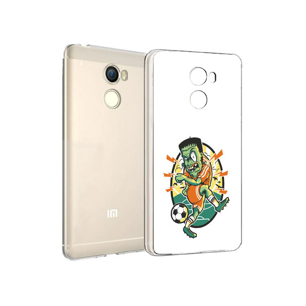 

Чехол MyPads Tocco для Xiaomi Redmi 4 зомби футболист (PT47306.287.368), Прозрачный, Tocco