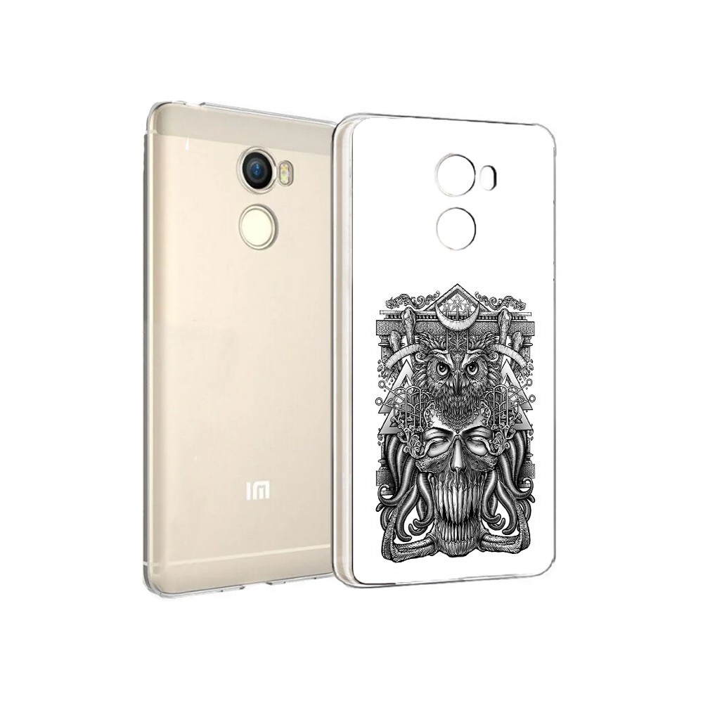

Чехол MyPads Tocco для Xiaomi Redmi 4 зубастая сова (PT47306.287.369), Прозрачный, Tocco