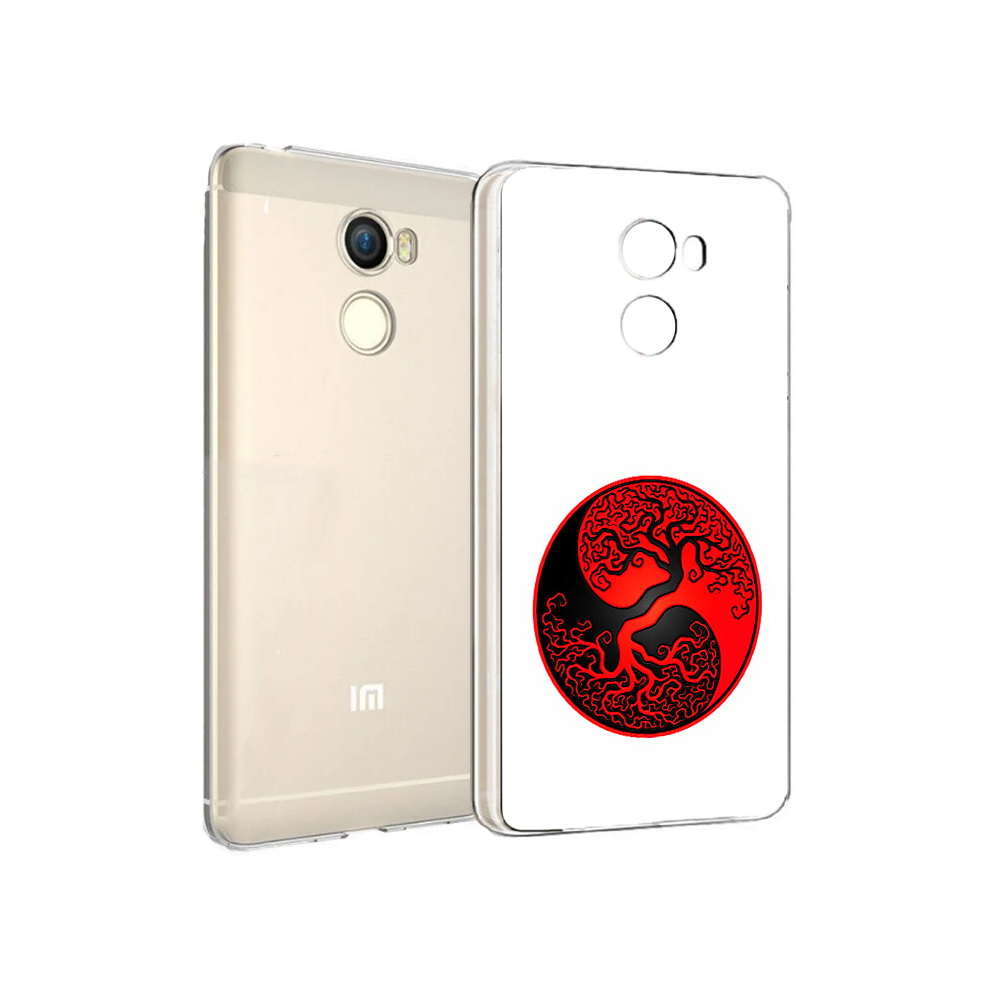 

Чехол MyPads Tocco для Xiaomi Redmi 4 инь янь дерево (PT47306.287.379), Прозрачный, Tocco