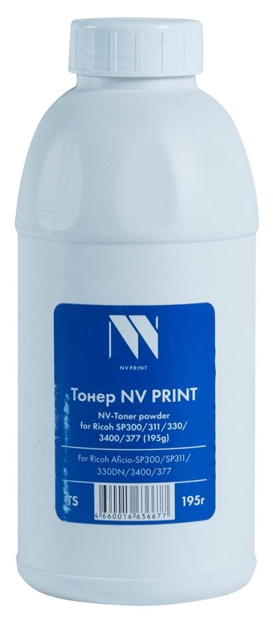 фото Тонер для лазерного принтера nv print (nv-ricoh sp311 (195г)) черный; совместимый
