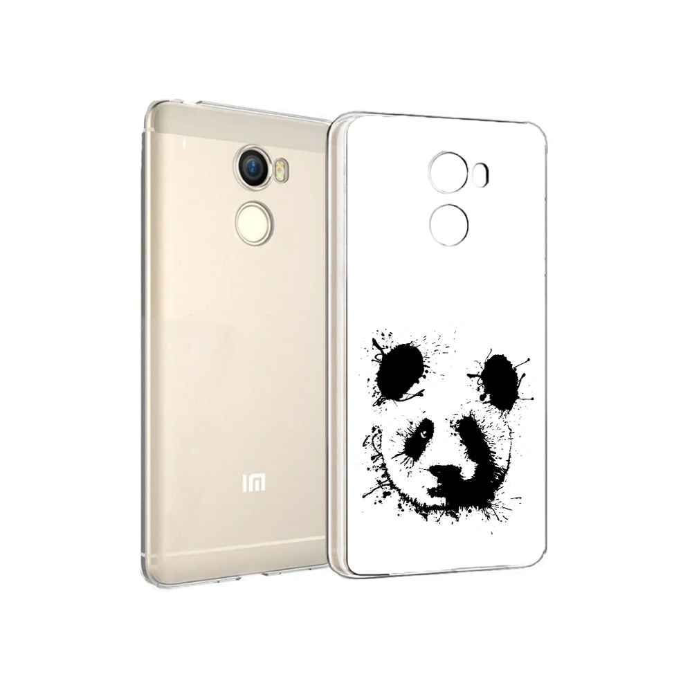 

Чехол MyPads Tocco для Xiaomi Redmi 4 клякса-панда (PT47306.287.389), Прозрачный, Tocco