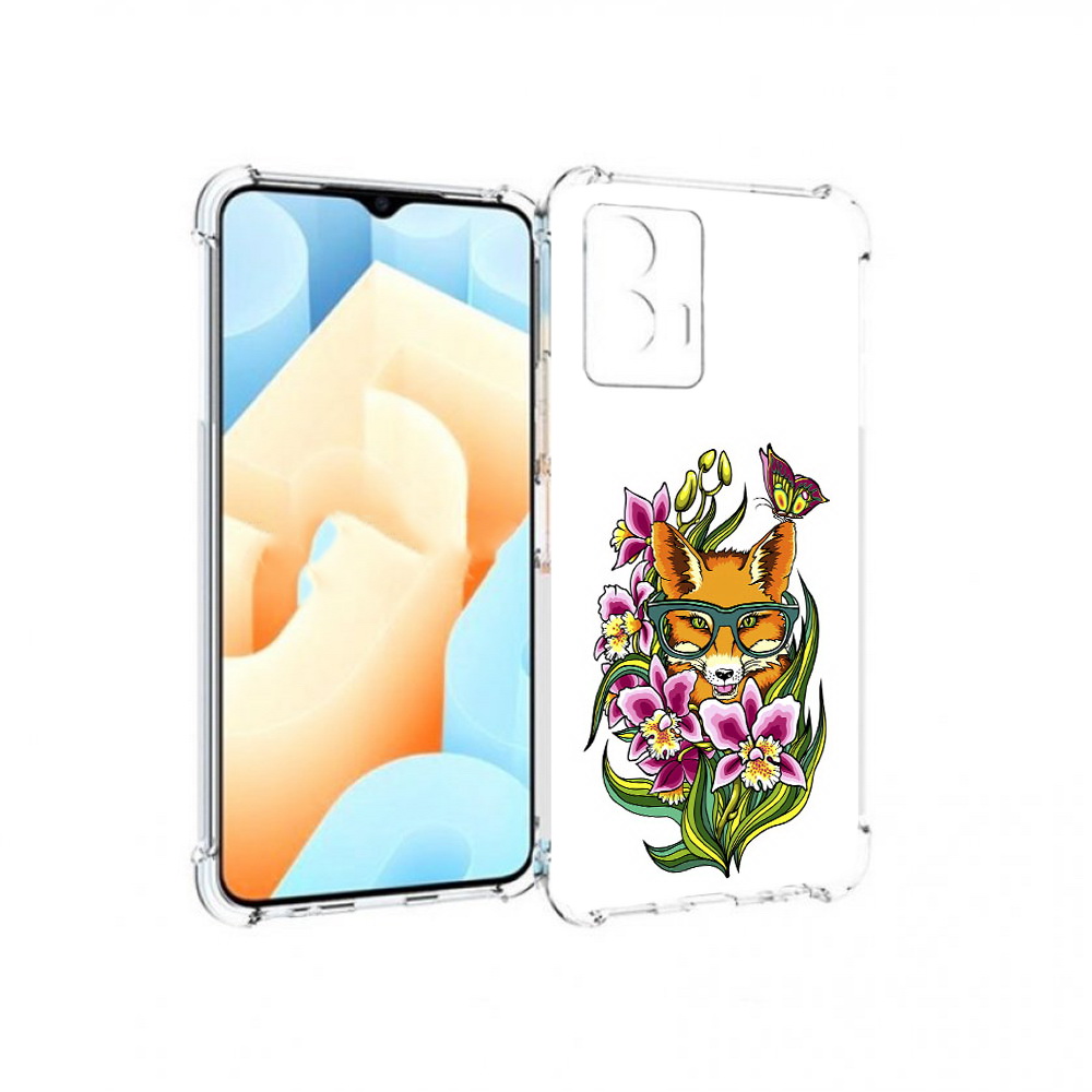 

Чехол MyPads Tocco для Vivo U5 Лиса в цветах (PT226979.416.108), Прозрачный, Tocco